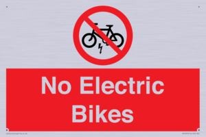 PV15313: No Electric Bikes