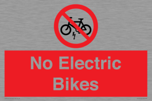 PV15313: No Electric Bikes