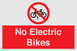PV15313: No Electric Bikes