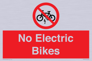 PV15313: No Electric Bikes