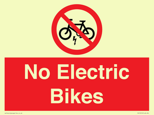 PV15313: No Electric Bikes