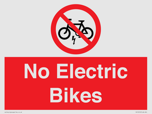 PV15313: No Electric Bikes