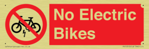 PV15313: No Electric Bikes