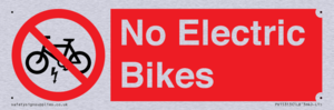 PV15313: No Electric Bikes