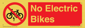 PV15313: No Electric Bikes
