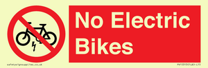 PV15313: No Electric Bikes