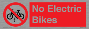 PV15313: No Electric Bikes