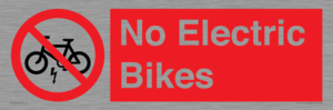 PV15313: No Electric Bikes