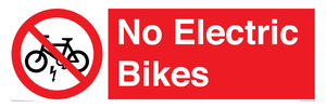 PV15313: No Electric Bikes