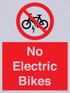 PV15313: No Electric Bikes
