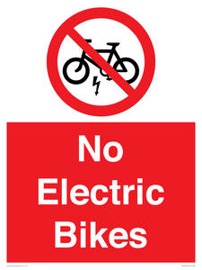 PV15313: No Electric Bikes