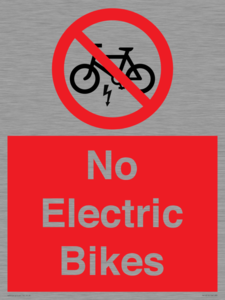 PV15313: No Electric Bikes