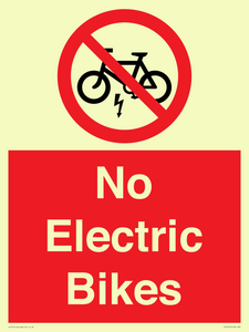 PV15313: No Electric Bikes