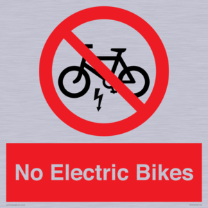 PV15313: No Electric Bikes