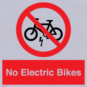 PV15313: No Electric Bikes