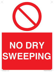 PV16425: NO DRY SWEEPING