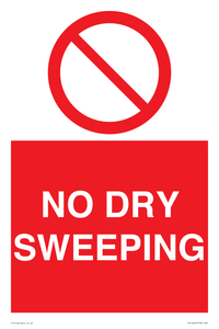 PV16425: NO DRY SWEEPING