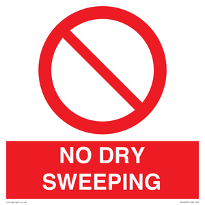 PV16425: NO DRY SWEEPING