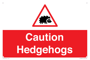 PV16856: Caution Hedgehogs