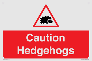PV16856: Caution Hedgehogs
