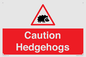 PV16856: Caution Hedgehogs