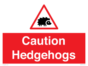 PV16856: Caution Hedgehogs