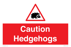 PV16856: Caution Hedgehogs