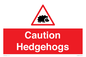 PV16856: Caution Hedgehogs