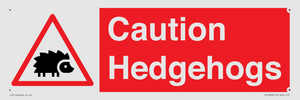 PV16856: Caution Hedgehogs