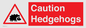 PV16856: Caution Hedgehogs