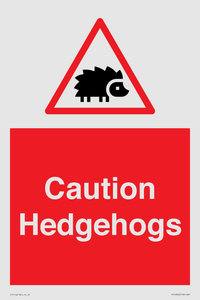 PV16856: Caution Hedgehogs
