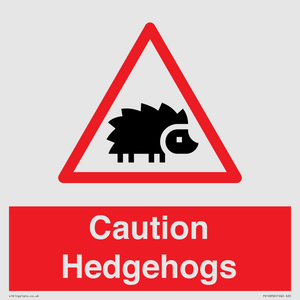 PV16856: Caution Hedgehogs