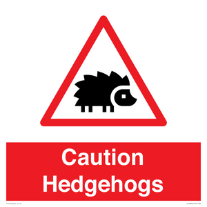PV16856: Caution Hedgehogs