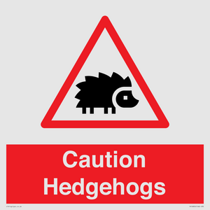 PV16856: Caution Hedgehogs
