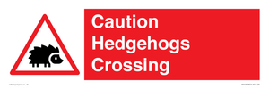 PV16858: Caution Hedgehogs Crossing