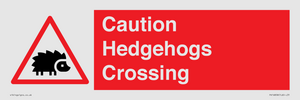 PV16858: Caution Hedgehogs Crossing