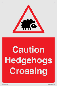 PV16858: Caution Hedgehogs Crossing