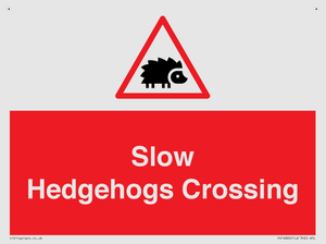 PV16860: Slow Hedgehogs Crossing