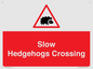 PV16860: Slow Hedgehogs Crossing