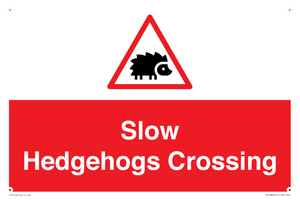 PV16860: Slow Hedgehogs Crossing