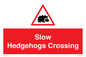 PV16860: Slow Hedgehogs Crossing