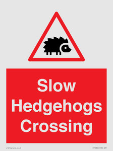 PV16860: Slow Hedgehogs Crossing