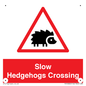 PV16860: Slow Hedgehogs Crossing