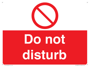 PV16873: Do not disturb
