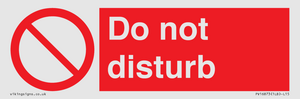PV16873: Do not disturb
