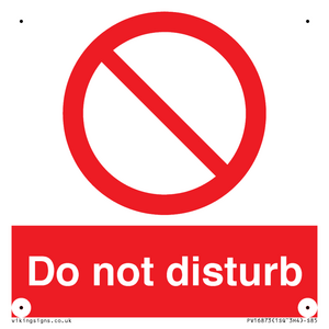 PV16873: Do not disturb