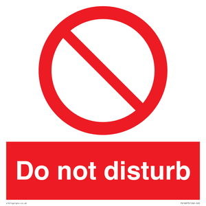 PV16873: Do not disturb
