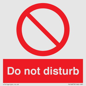 PV16873: Do not disturb