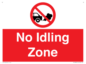 PV16899: No Idling Zone