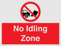 PV16899: No Idling Zone